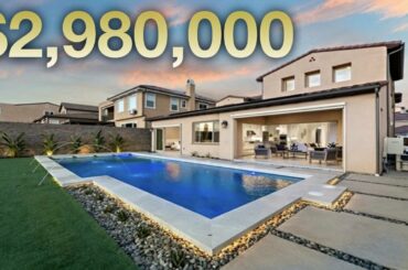 TOURING A MASTERFULLY DESIGNED $2,980,000 ORANGE COUNTY HOME WITH BREATHTAKING VIEWS