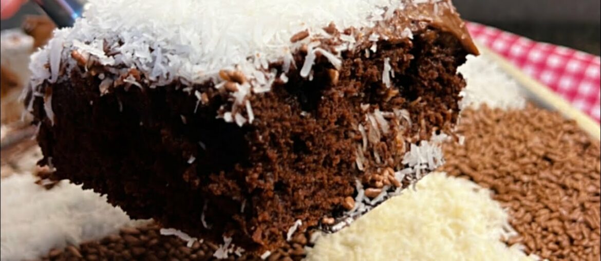 Bolo De Chocolate Chocolatudo de Liquidificador!!!