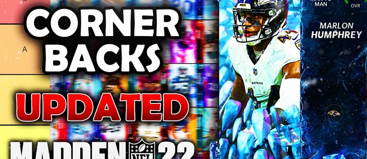 RANKING the BEST Cornerbacks (UPDATED) in Madden 22 Ultimate Team (Tier List)