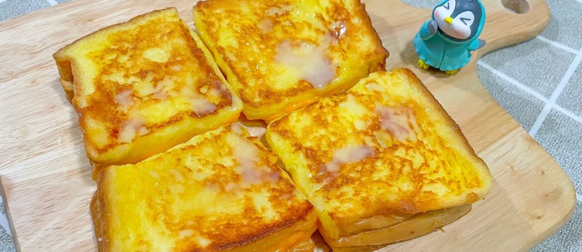 Do you have eggs and some cheese ?  French Toast Recipe 2 Minutes