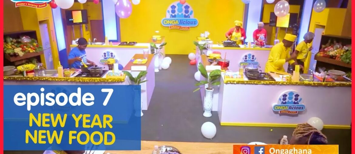 GHANA COOKS S4 - episode 7 (New Year, New Food)