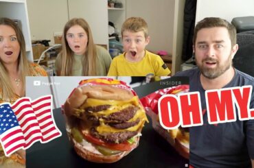 New Zealand Family Reacts to Every American State's Favorite FAST FOOD Restaurant!