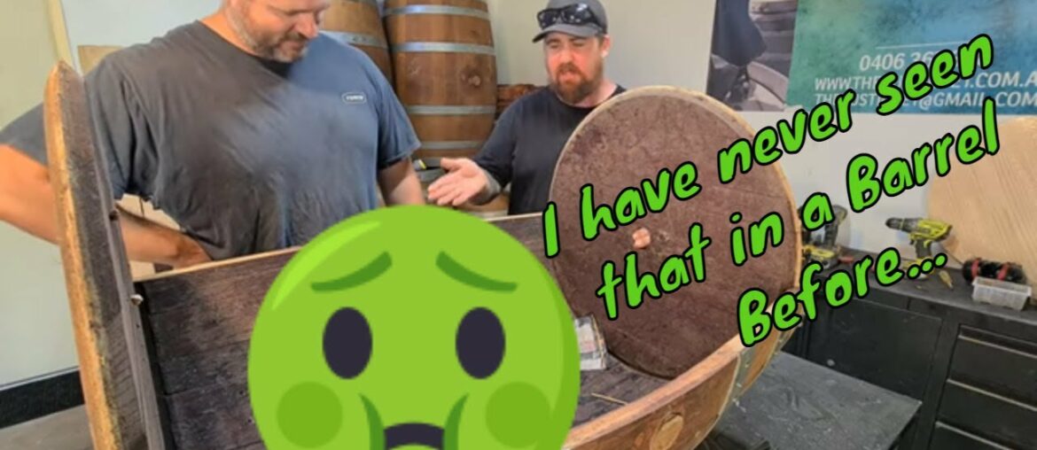 How to Open a Wine Barrel with @Blade Mate Lawn Care How to Open a Wine Barrel with @Blade Mate Lawn Care