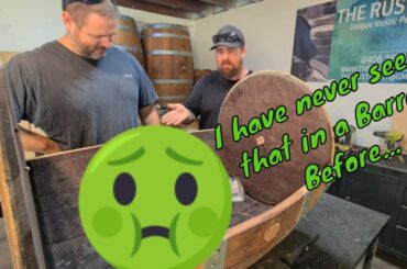 How to Open a Wine Barrel with @Blade Mate Lawn Care
