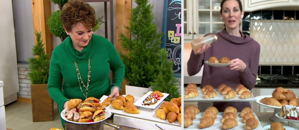 Authentic Gourmet (36) French Mini Butter Croissants on QVC Authentic Gourmet (36) French Mini Butter Croissants on QVC