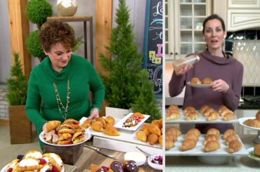 Authentic Gourmet (36) French Mini Butter Croissants on QVC