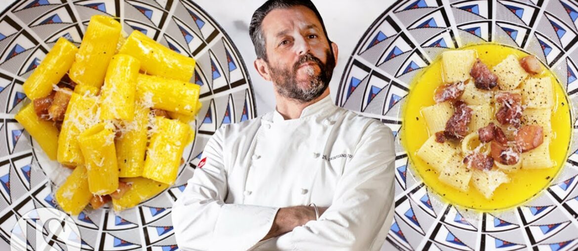 Carbonara: originale vs gourmet con Cristiano Tomei Carbonara: originale vs gourmet con Cristiano Tomei