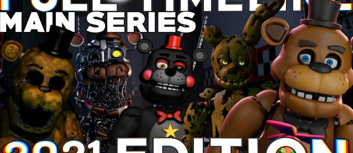 Five Nights at Freddy’s: FULL Timeline 2021 (FNAF 1-6 Story) + Read Pinned for AR/VR/SB