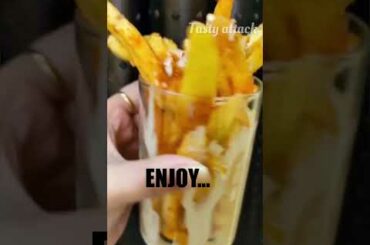 Crispy french fries Recipe|Potato fries #shorts #tastyattack #youtubeshorts
