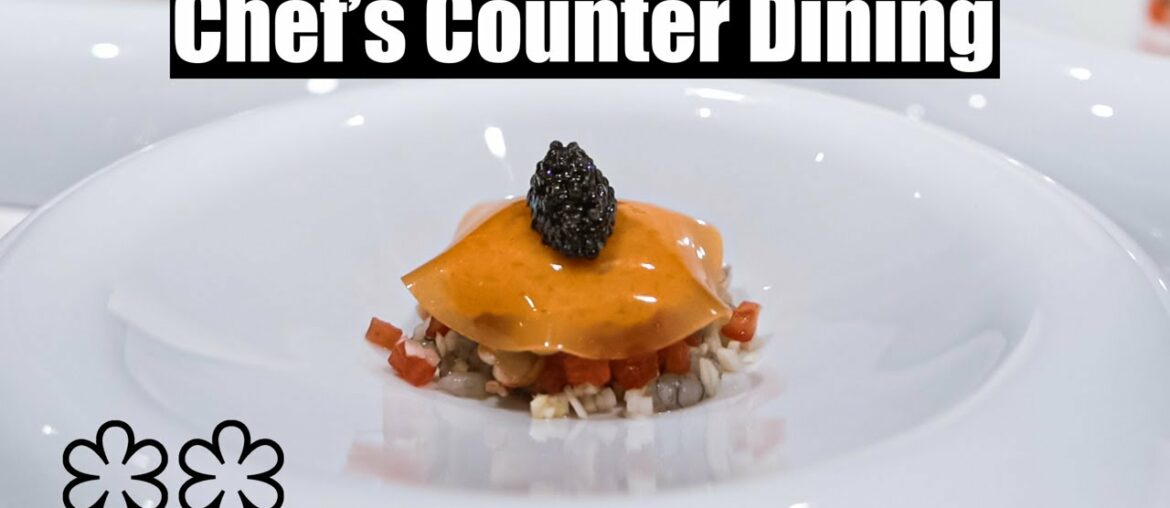 Watch the Action at the Chef's Counter of Restaurant Bon Bon in Brussels Watch the Action at the Chef's Counter of Restaurant Bon Bon in Brussels