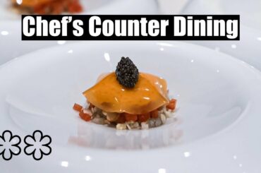 Watch the Action at the Chef's Counter of Restaurant Bon Bon in Brussels