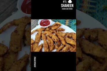 How to make chicken kurkure | Chicken French fries | fry | Chicken recipe by shaheena #shaheena6nov