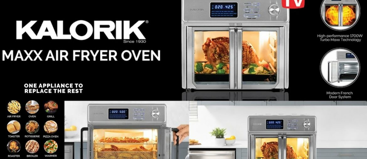 Kalorik MAXX Digital Air Fryer Oven , Grill , Roaster, Pizza Oven Kalorik MAXX Digital Air Fryer Oven , Grill , Roaster, Pizza Oven