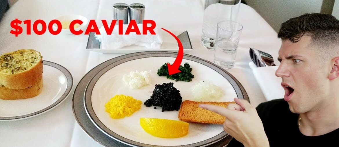 Dining On A $20,000 Flight Dining On A $20,000 Flight