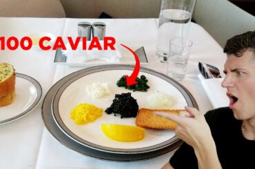 Dining On A $20,000 Flight