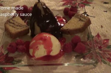 Poires Belle Helene # French Cuisine