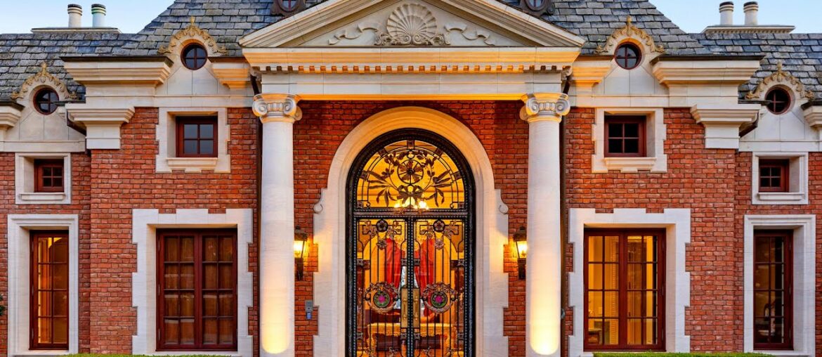 Amazing French Chateau Mansion in the Heart of Montecito