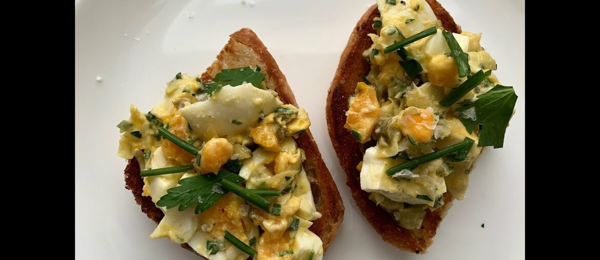 FANCY FRENCH EGG SALAD | MOLLY BAZ | COOK THIS BOOK