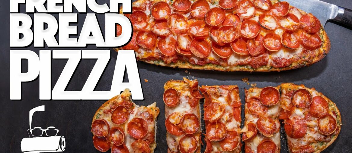 THE BEST GARLIC FRENCH BREAD PIZZA YOU CAN MAKE | SAM THE COOKING GUY THE BEST GARLIC FRENCH BREAD PIZZA YOU CAN MAKE | SAM THE COOKING GUY