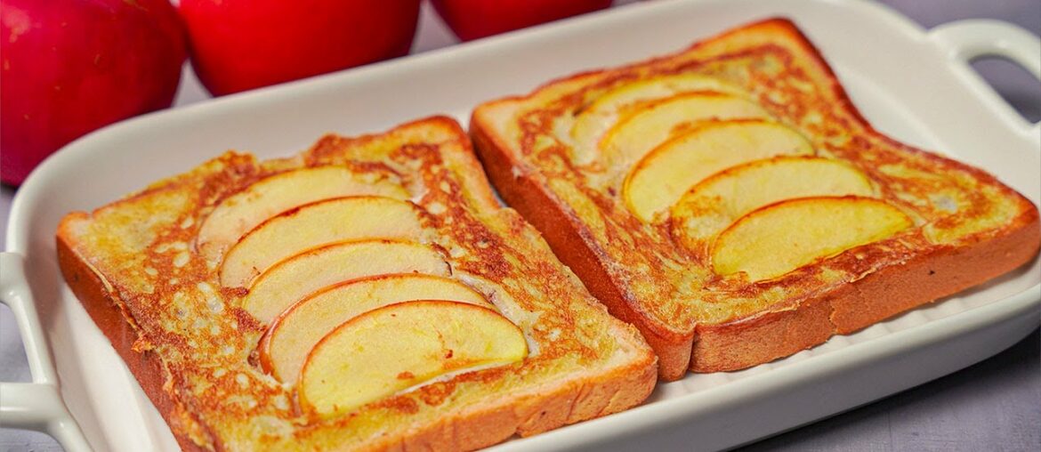 Sweet Apple French Toast Recipe | Easy and Delicious Recipe for Breakfast | Yummy