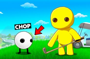 CHOP BECAME THE GOLF BALL AND GOT HIT IN WOBBLY LIFE