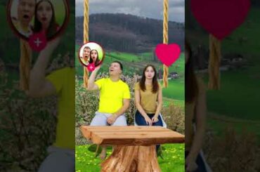 Cake or french fries? #shorts Food challenge by Happiki