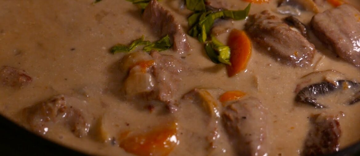 Easy Blanquette de Boeuf | Very Easy to Make French Beef Stew Recipe | Classic French Kitchen