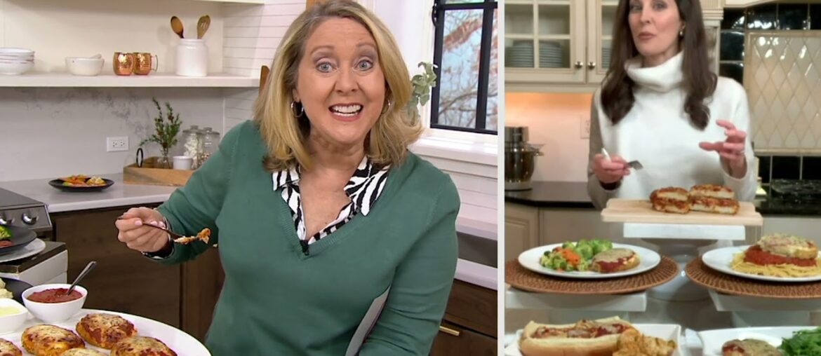 Stuffin Gourmet (10) 7-oz 3 Cheese Chicken Parmesan on QVC