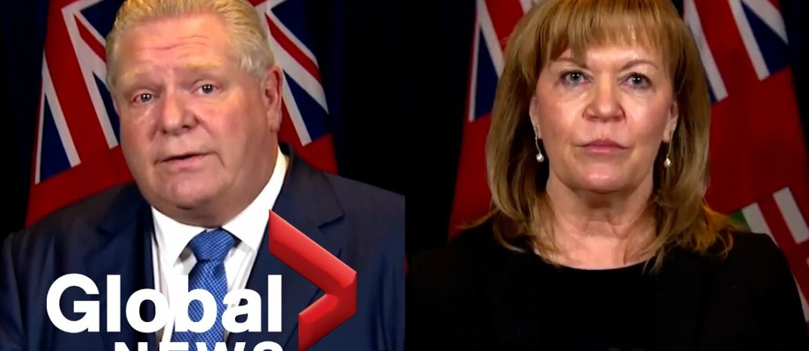 COVID-19: Ontario moves to online learning, bans indoor dining as new restrictions announced | FULL COVID-19: Ontario moves to online learning, bans indoor dining as new restrictions announced | FULL