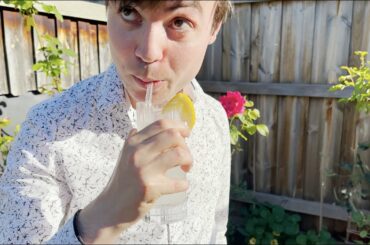 Lime, Thyme, Wine, Quinine - A Refreshing Cocktail by Jamie Boudreau