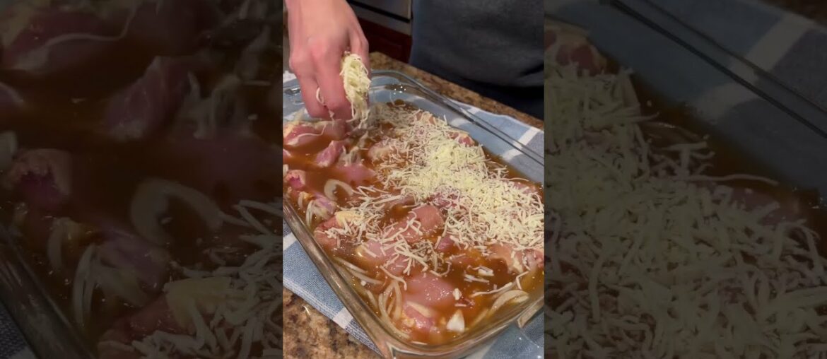 Next Level French Onion Chicken Recipe #shorts