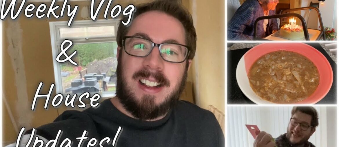 RENOVATION HOUSE UPDATES! WALLPAPER CHOICES! NAN'S 90TH! FRENCH ONION SOUP! & MORE! WEEKLY VLOG! RENOVATION HOUSE UPDATES! WALLPAPER CHOICES! NAN'S 90TH! FRENCH ONION SOUP! & MORE! WEEKLY VLOG!