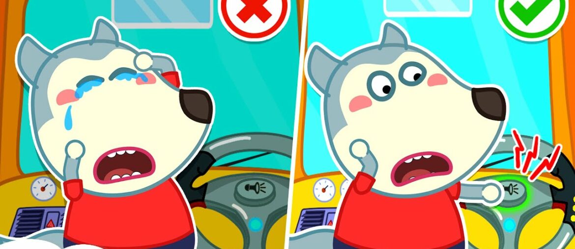 Stuck in a Car, What Should Wolfoo Do? - Learn Safety Tips for Kids | Wolfoo Family Kids Cartoon