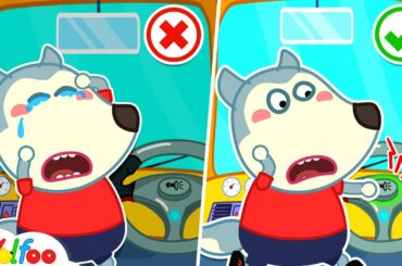 Stuck in a Car, What Should Wolfoo Do? - Learn Safety Tips for Kids | Wolfoo Family Kids Cartoon