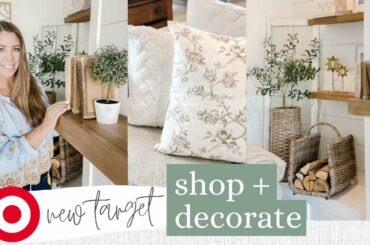 SHOP AND DECORATE WITH ME | STUDIO MCGEE DECOR | LIVING ROOM DECORATING IDEAS | Jessica Giffin