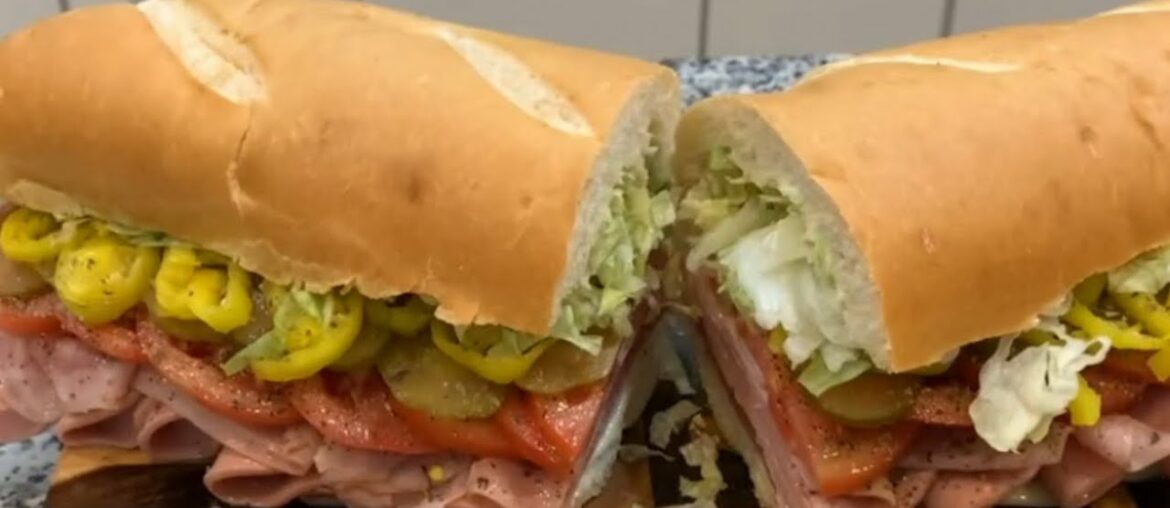 Making a Huge Submarine Sandwich for a Road Trip Making a Huge Submarine Sandwich for a Road Trip