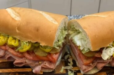 Making a Huge Submarine Sandwich for a Road Trip