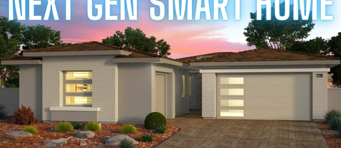 Next Gen Smart Home Tour in Summerlin - The "Everly" by Lennar Homes - LV Crib Tours with Dan French