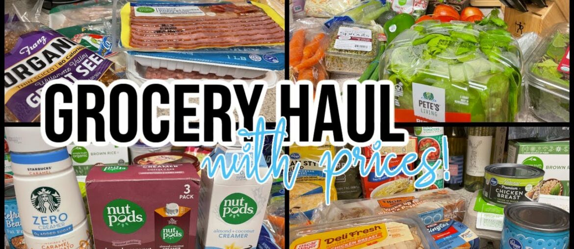 Grocery Haul w/prices | Healthy Meal Plan for Weight Loss