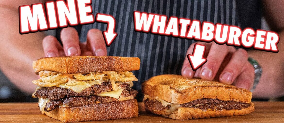 Making The Whataburger Patty Melt At Home | But Better