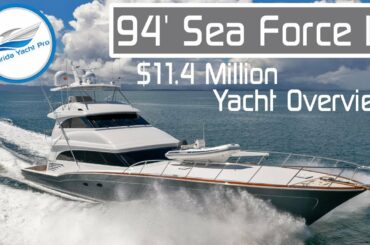 94' Sea Force lX 2013 $11.4 Million Yacht Overview  - Available in Fort Lauderdale