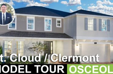 Central Florida Waterfront Home Tour | Osceola Model | Waterfront Florida Community | Orlando Homes