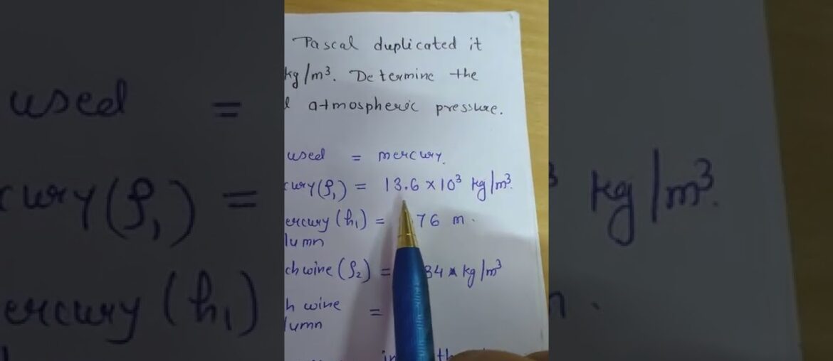CLASS 11 PHYSICS NCERT EXERCISE CHAPTER 10 MECHANICAL PROPERTIES OF FLUIDS Q. 10.5 ,  10.6