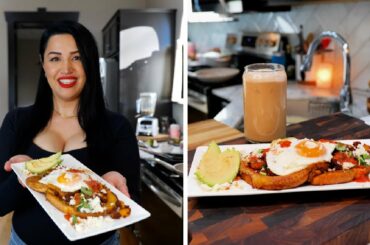 Breakfast Savory FRENCH TOAST RECIPE | Coffee Horchata | Make delicious Egg Toast recipes (3 ways)