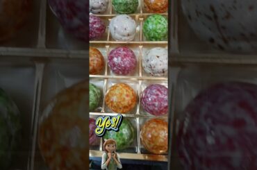 Macarons Shaped Chocolates / #Shorts / #French Gourmet