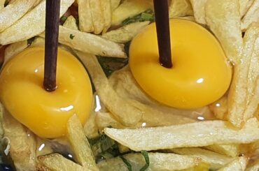 A Special Omelette l Eggs With French Fries l Egg Recipes l Omelette Recipes | Eggs and French Fries