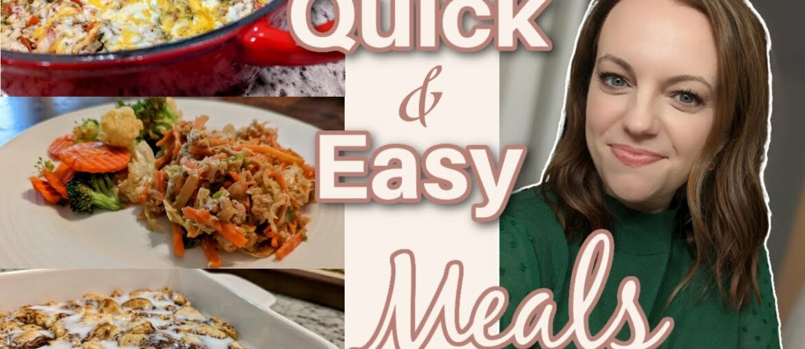 3 EASY DINNER IDEAS | SIMPLE DINNER RECIPES | WINNER DINNERS | NO. 114