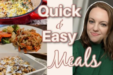 3 EASY DINNER IDEAS | SIMPLE DINNER RECIPES | WINNER DINNERS | NO. 114