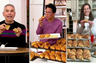 Authentic Gourmet 20, 40, or 60 French Butter Croissants on QVC