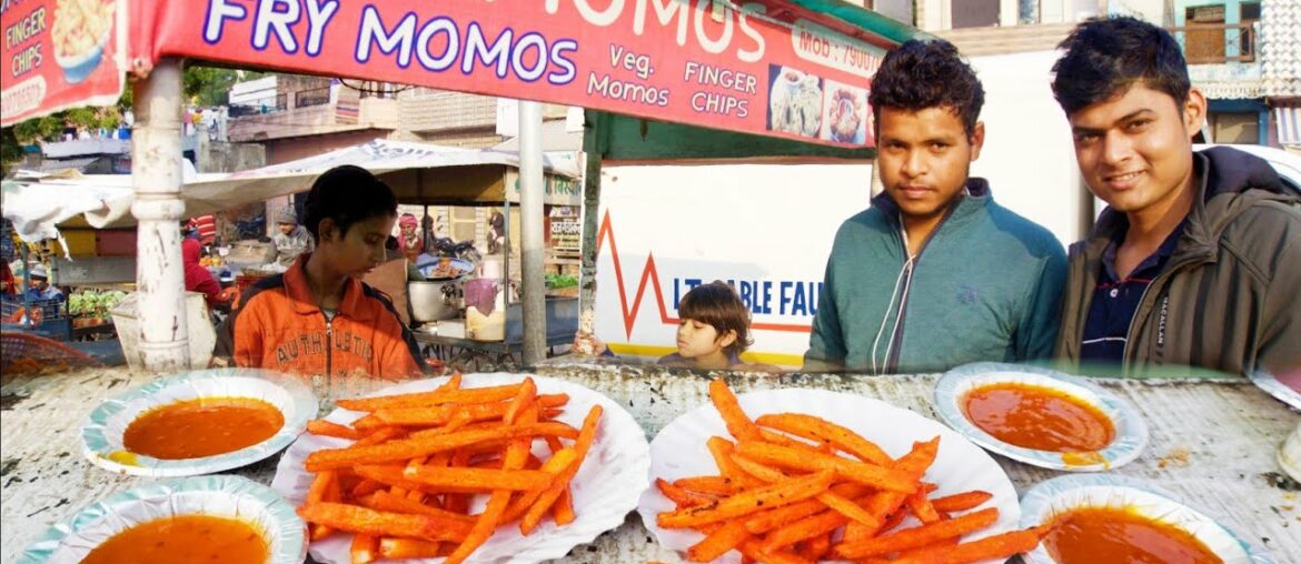Street 10 Rupees French Fries Plait Eating Challenge | Street Masala French Fries | Food Challenges